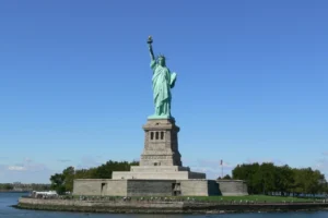 Camp Connect USA - Statue of Liberty on Liberty Island.
